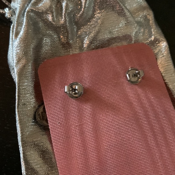 Maracasite and Garnet Earrings - Picture 2 of 2